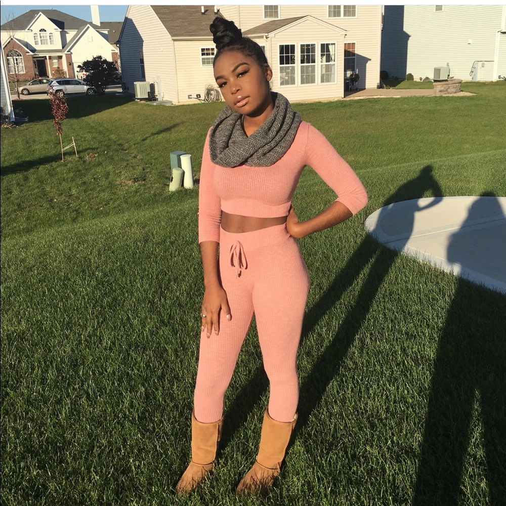 Wanderlust set pink